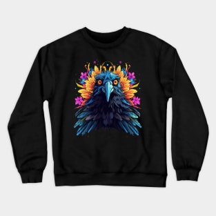 Crow Smiling Crewneck Sweatshirt